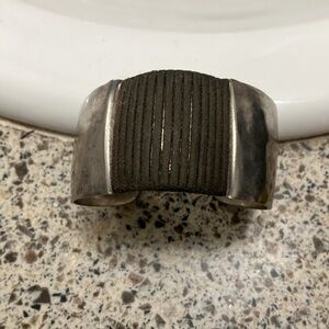 Vintage 925 Handmade Navajo Cuff Bracelet
